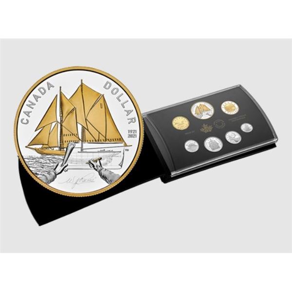 2021 FINE SILVER PROOF SET- 100TH ANNIVERSARY OF