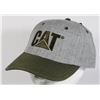 Image 1 : NEW WOOL EMBROIDERED HEATHER GREY CAT BALL CAP