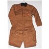 Image 1 : NEW BROWN DUCK/MARRON CANARD DICKIES INSULATED COVERALLS