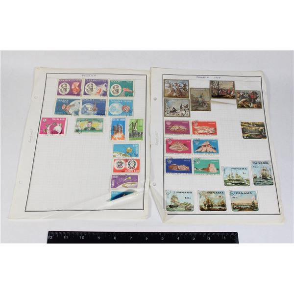 PANAMA STAMP COLLECTION INCLUDING 1968 STAMPS