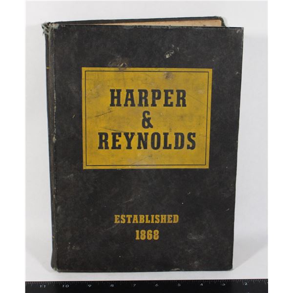 VINTAGE HARPER & REYNOLDS HARDWARE CATALOG