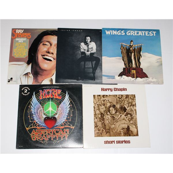 AMERICAN GRAFFITI DOUBLE RECORD (FAIR) WINGS
