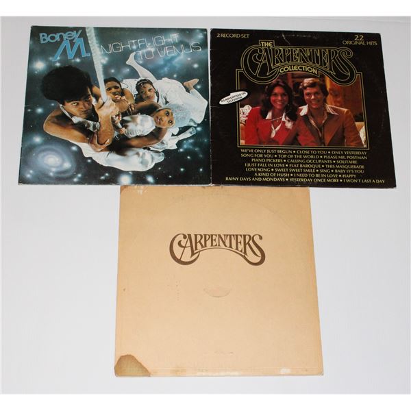 CARPENTERS COLLECTION DOUBLE RECORD SET GOOD