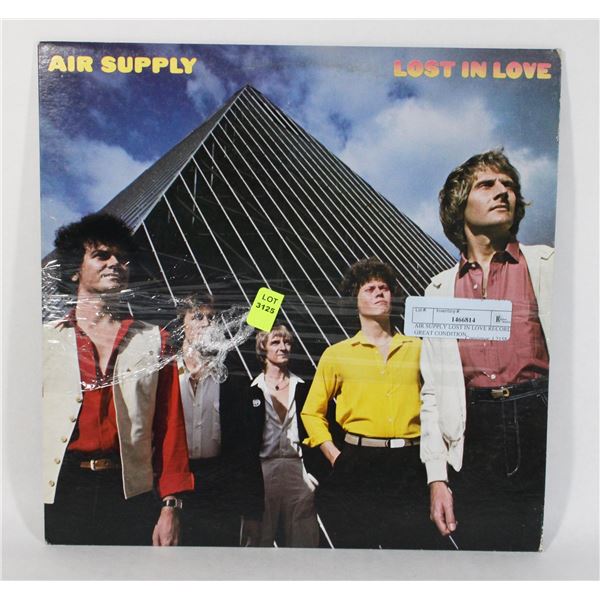AIR SUPPLY LOST IN LOVE RECORD GREAT CONDITION