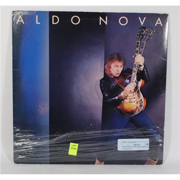 ALDO NOVA VINYL RECORD GOOD CONDITION