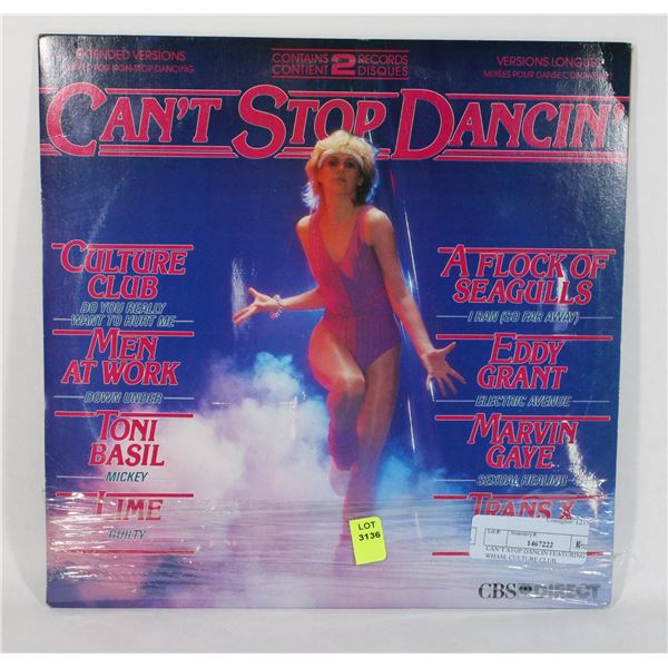 CAN’T STOP DANCIN FEATURING WHAM, CULTURE CLUB,