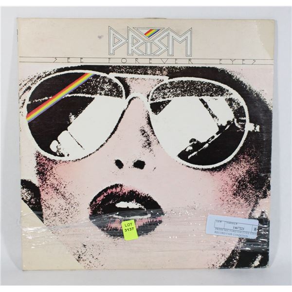 PRISM SEE FOREVER EYES VINYL RECORD FAIR CONDITION