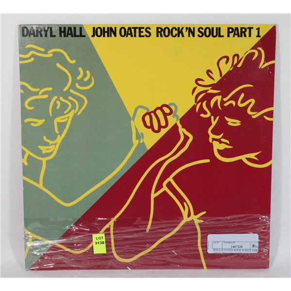 HALL & OATES ROCK N SOUL PART 1 VINYL RECORD GOOD