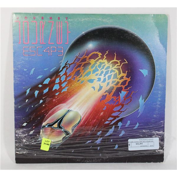 JOURNEY ESCAPE VINYL RECORD GOOD CONDITION