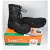 Image 1 : NEW SOREL CONQUEST MENS WINTER WORK BOOTS SIZE 9