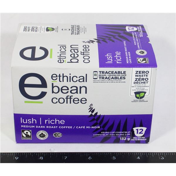 BOX OF ETHICAL BEAM COFFEE PODS
