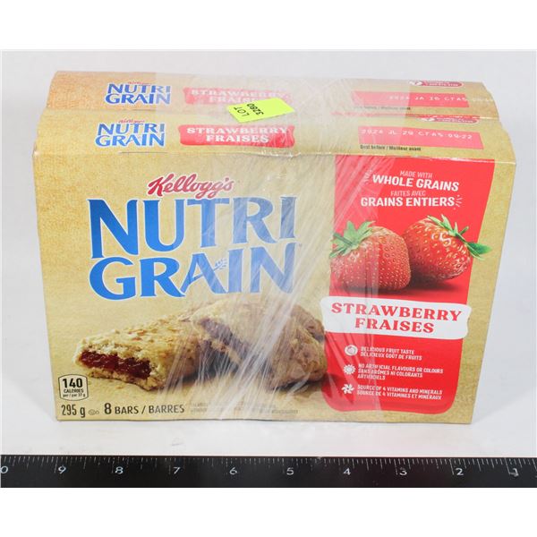 TWO BOXES NUTRI GRAIN COOKIES