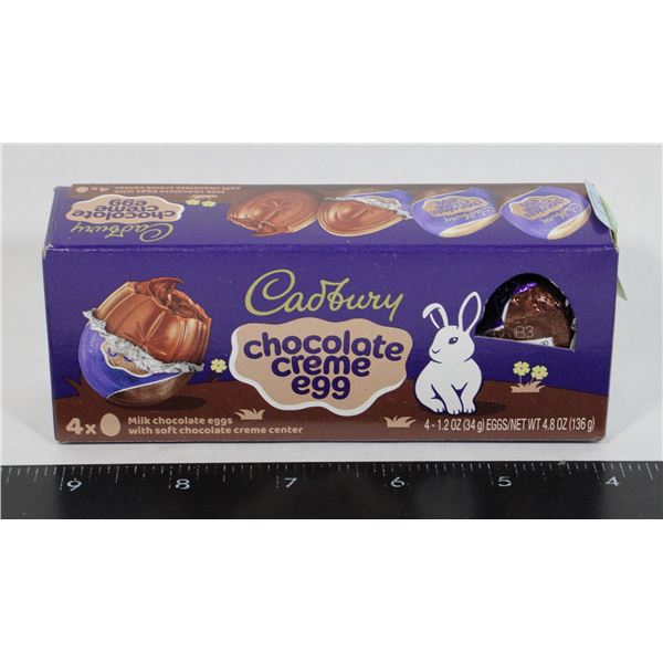 BOX OF 4 CREAM EGGS