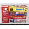 Image 1 : BOX MIX OF 18 PACK BARS