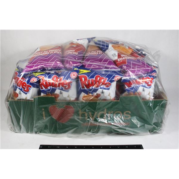 TRAY OF MIXED ALL DRESSED CHIPS