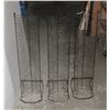 Image 1 : THREE METAL DVD RACKS