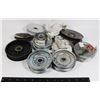 Image 1 : LOT OF 11 - IDLER PULLEYS FOR VARIOUS MOWERS