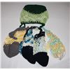 Image 1 : BUNDLE OF HAND KNIT SHOPPING BAGS