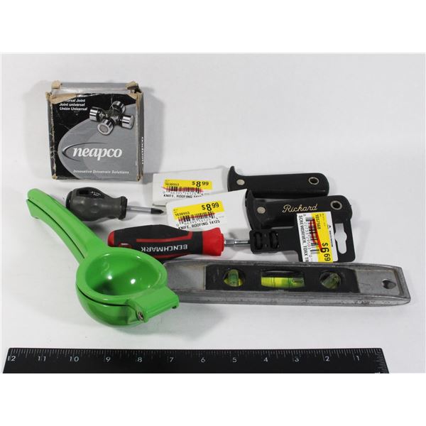 GROUPING OF TOOLS ETC.