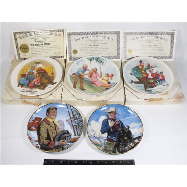 5 BRADFORD PLATES