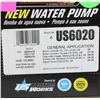 Image 1 : NEW USMW WATER PUMP  INFO IN PHOTO #US6020