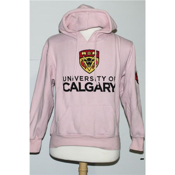 UNIVERSITY OF CALGARY SIZE SMALL WOMENS HOODIE