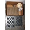 Image 1 : BOX OF KITCHEN AND HOME ITEMS INCLUDING