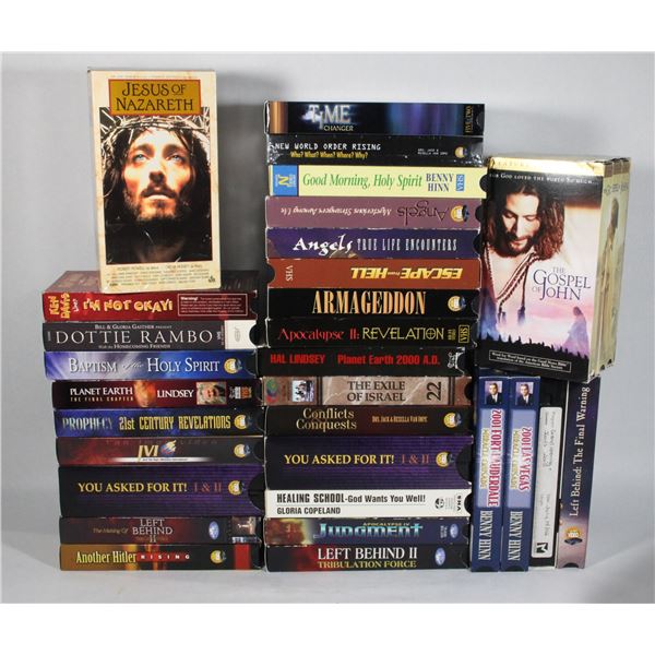 BOX OF MIXED VHS