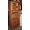 Image 1 : WOOD LOOK LIVING ROOM STORAGE CABINET