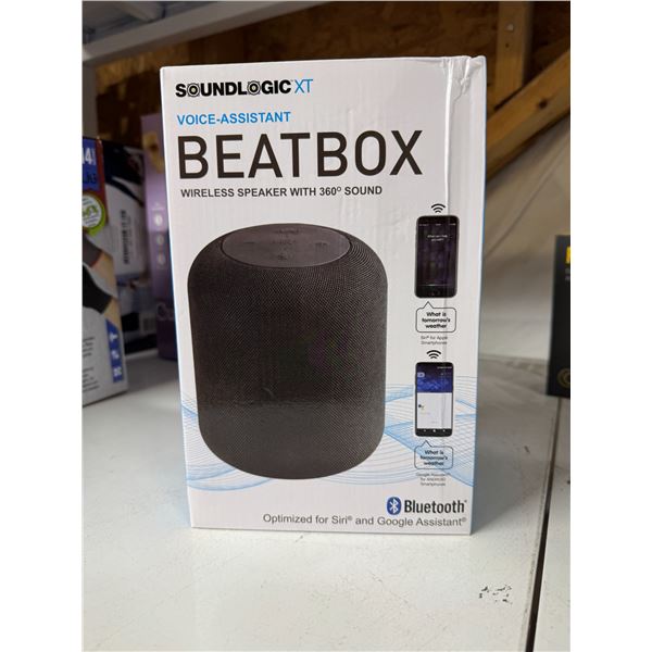 Beatbox wireless speaker with 360° sound