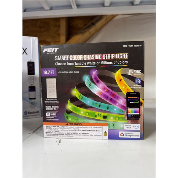 Smart, chasing strip light from Table white or millions of colors