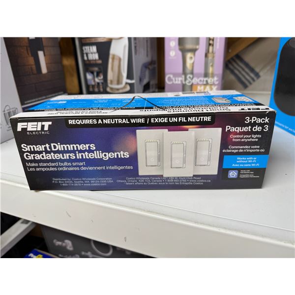 Smart dimmers 3 pack