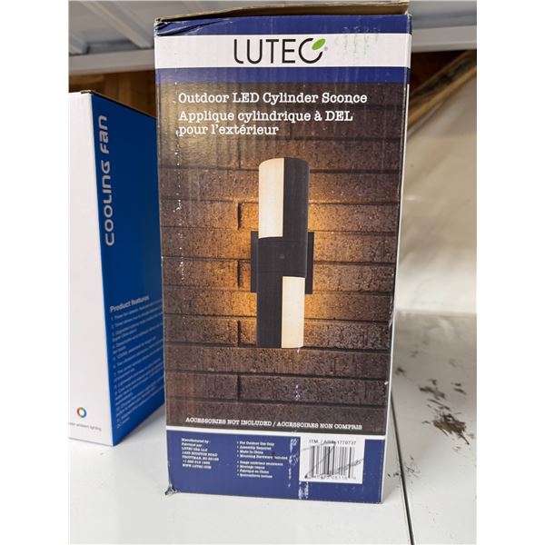 LUTEO outdoor LED sconce