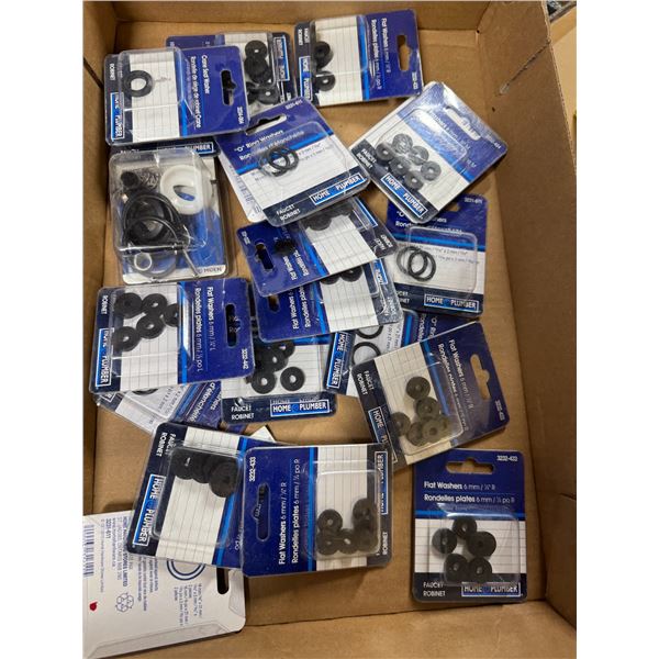 Flat washers and O-rings