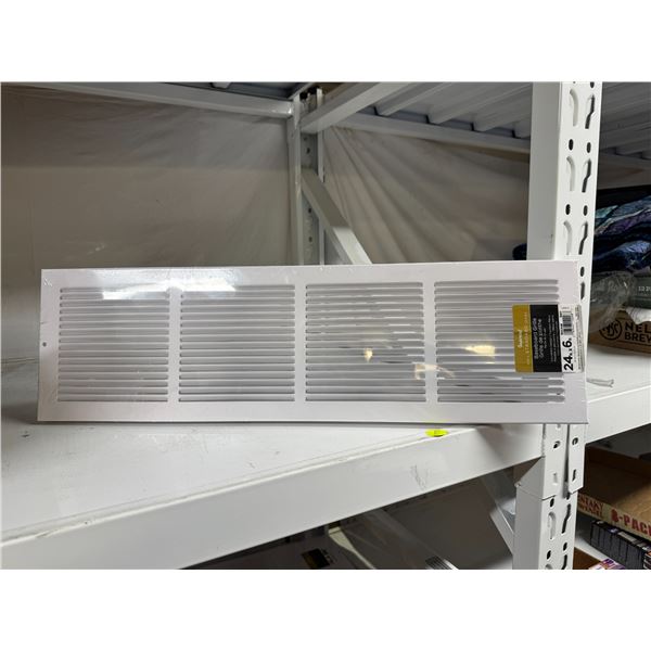 24" x 6" baseboard grill