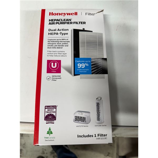 Honeywell have a clean air purifier filter