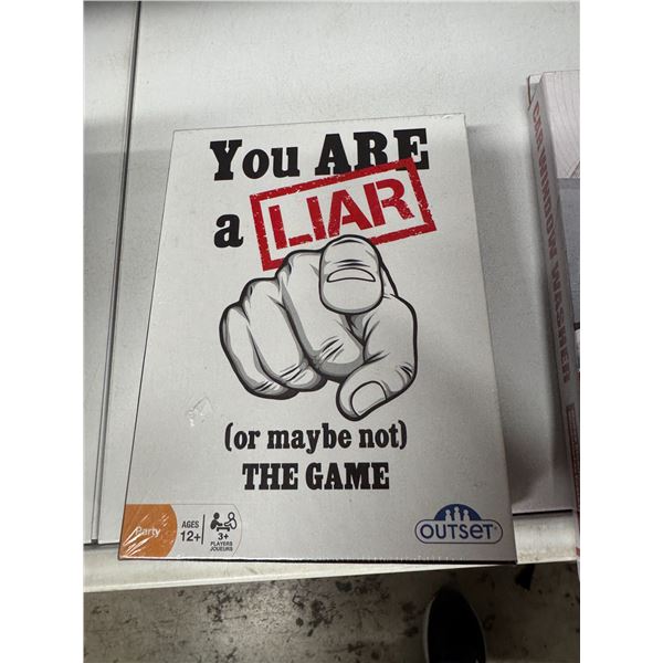You are a liar or maybe not the game