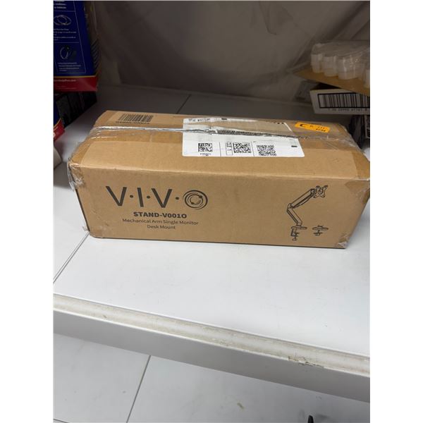 VIVO stand – V0010 mechanical arm single monitor desk mount