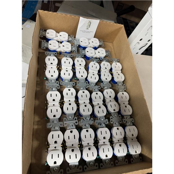 22 temper resistant 15 amp duplex recaptacles