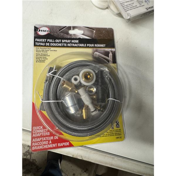 Faucet pull out spray hose