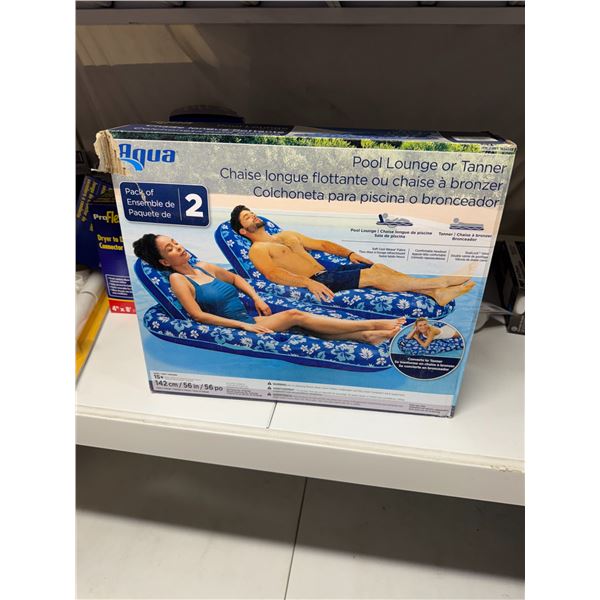 Cool lounge or Tanner pack of two