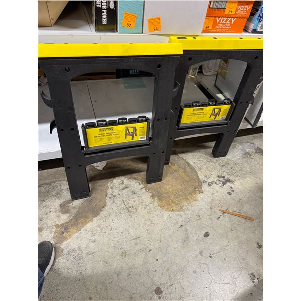 Home handyman, folding saw horses