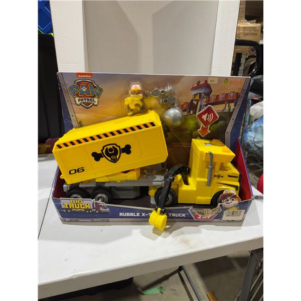 Paw patrol big truck pups rebel X – tremendous truck