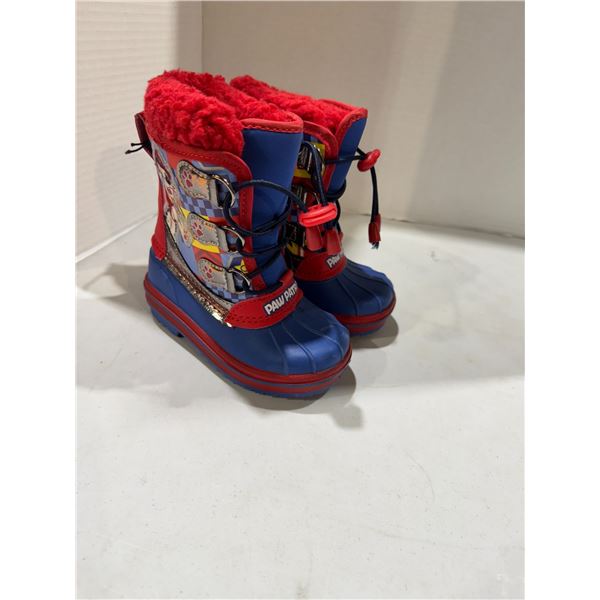 Paw patrol size 6 boots