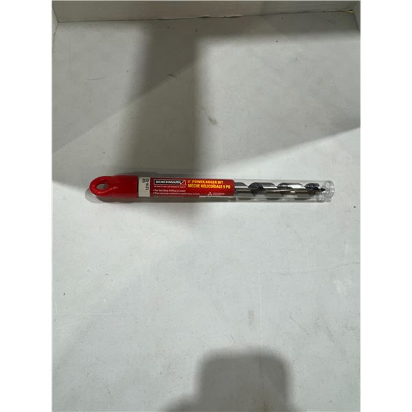 Benchmark 9 inch power auger bit 5/8 inch