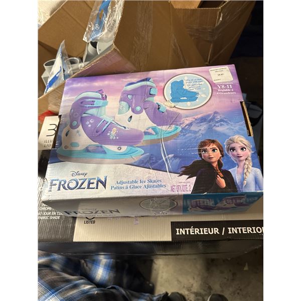 Disney Frozen skates size Y8-11