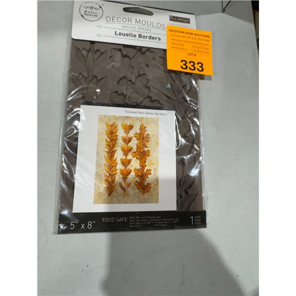 Redesign decor, mold LOUELLE borders