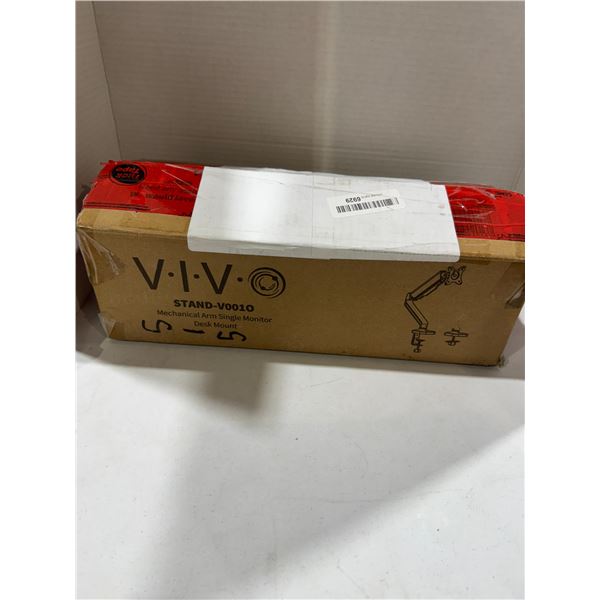 VIVO stand – V0010 mechanical arm single monitor desk mount