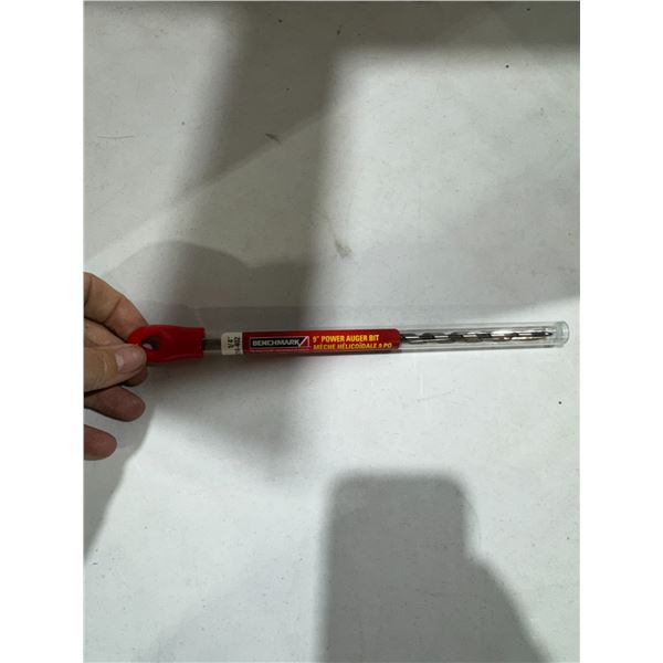 9 inch benchmark power auger bit 1/4 inch