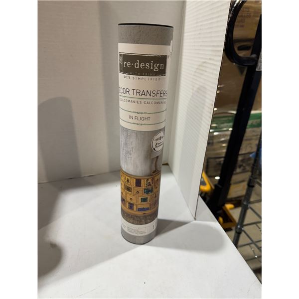 Redesign decor transfer in flight 22" x 32